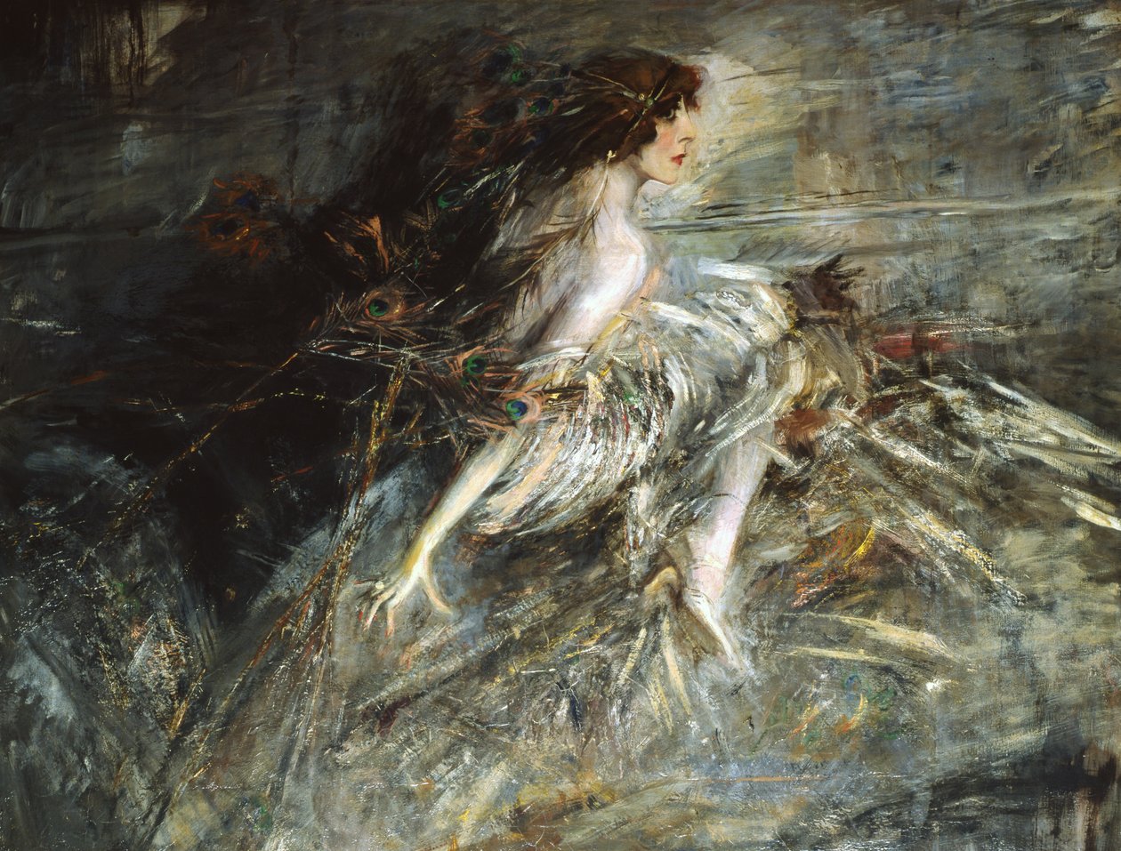 Marchesa Casatin muotokuva tekijältä Giovanni Boldini