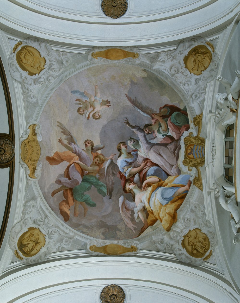 Pyhän Verdianan kuolema, 1716 tekijältä Giovanni Camillo Sagrestani