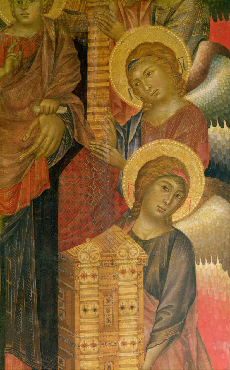 Enkelit Santa Trinitan alttaritaululta (katso 31626) tekijältä Giovanni Cimabue