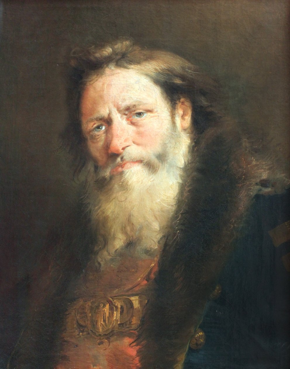 Vanhan miehen pää tekijältä Giovanni Domenico Tiepolo