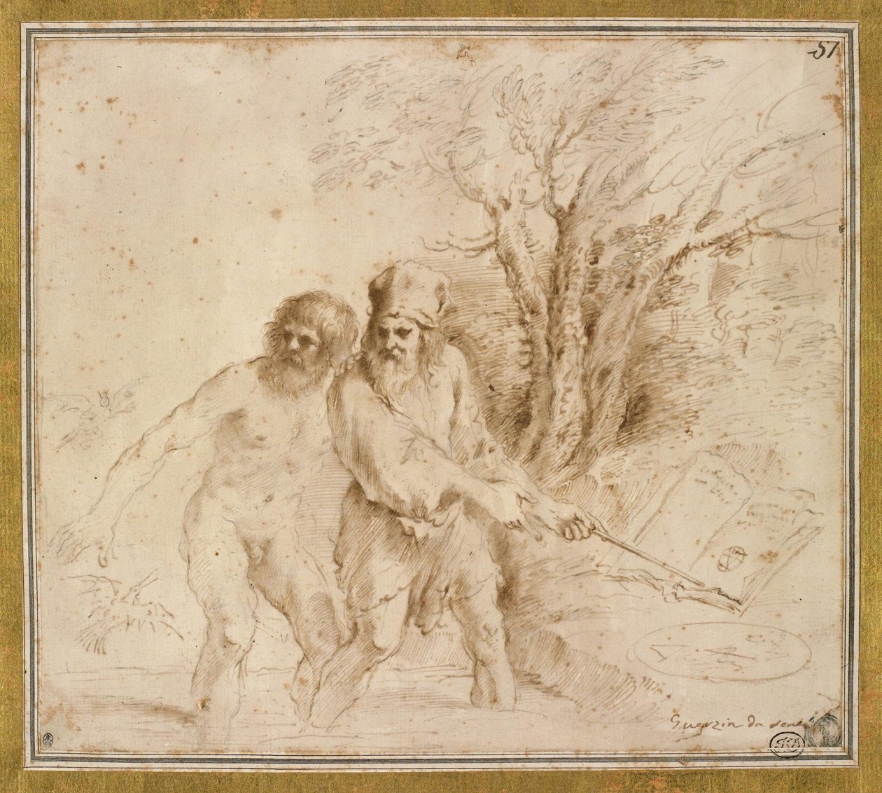 Astrologinen aihe tekijältä Giovanni Francesco Barbieri