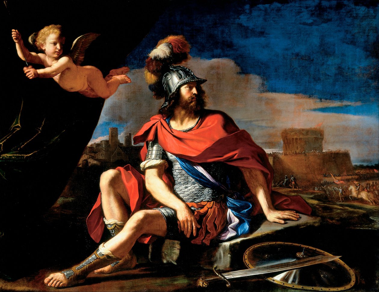 Mars amorilla tekijältä Giovanni Francesco Barbieri