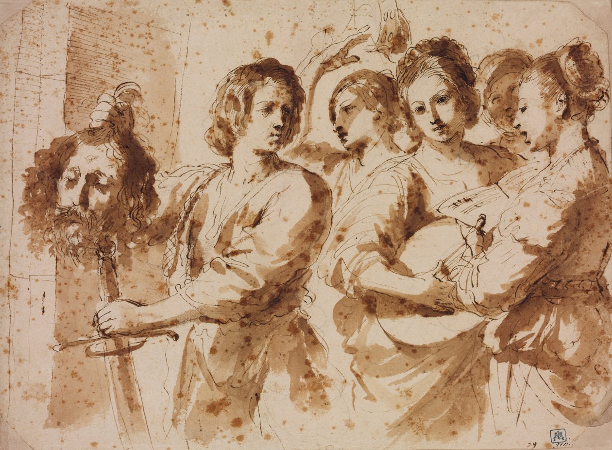 Daavidin voitto tekijältä Giovanni Francesco Barbieri