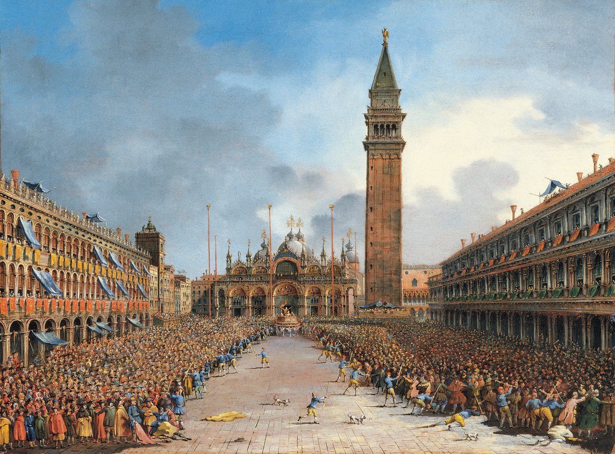 Doge Pozzettossa Piazza San Marcolla tekijältä Giovanni Grubacs