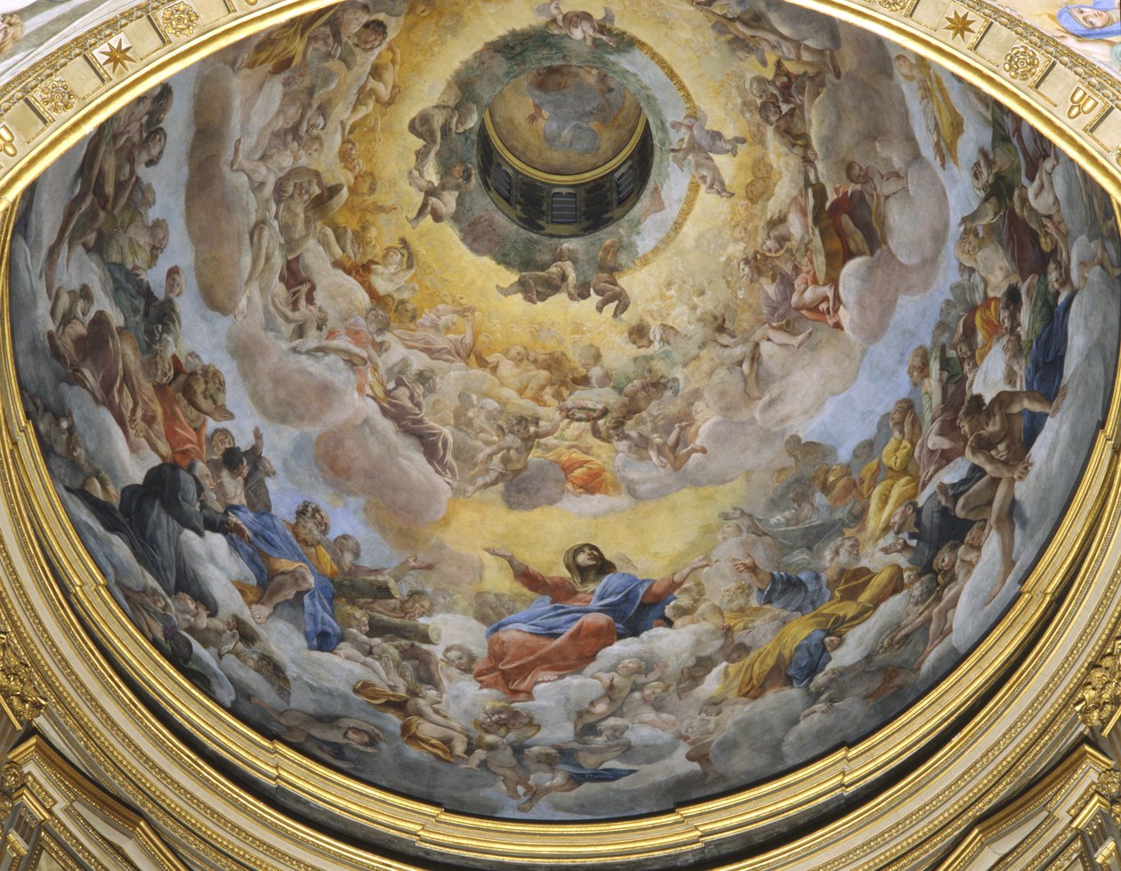 Glory of Paradise, 1627 tekijältä Giovanni Lanfranco