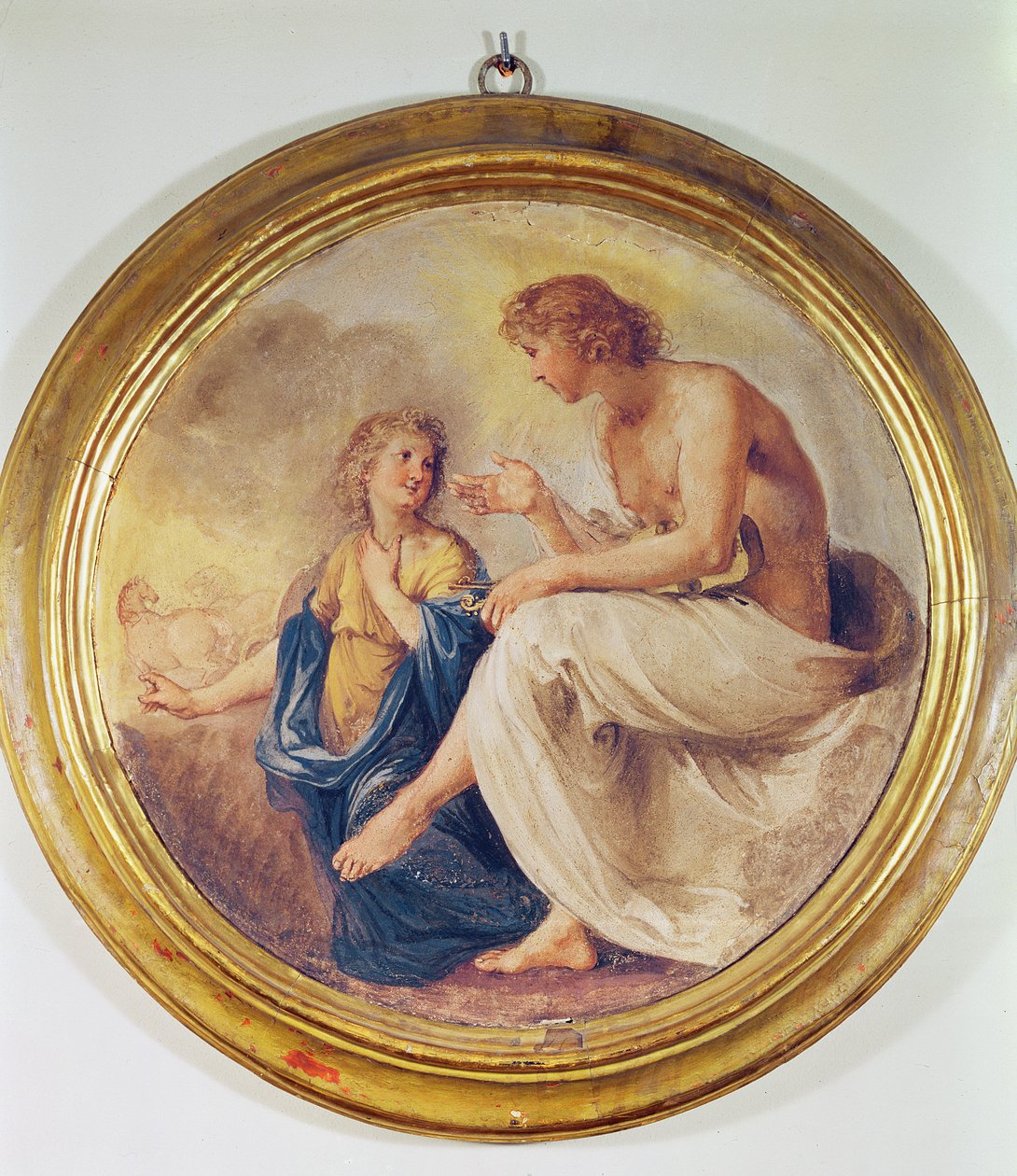Apollo ja Phaethon, n. 1634 tekijältä Giovanni Mannozzi