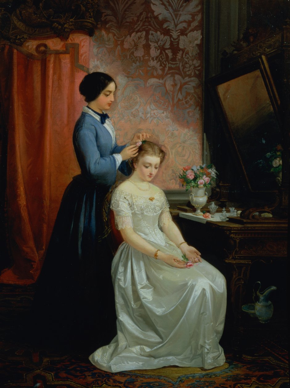 Valmistautuminen juhlaan, 1894 tekijältä Giovanni Mochi