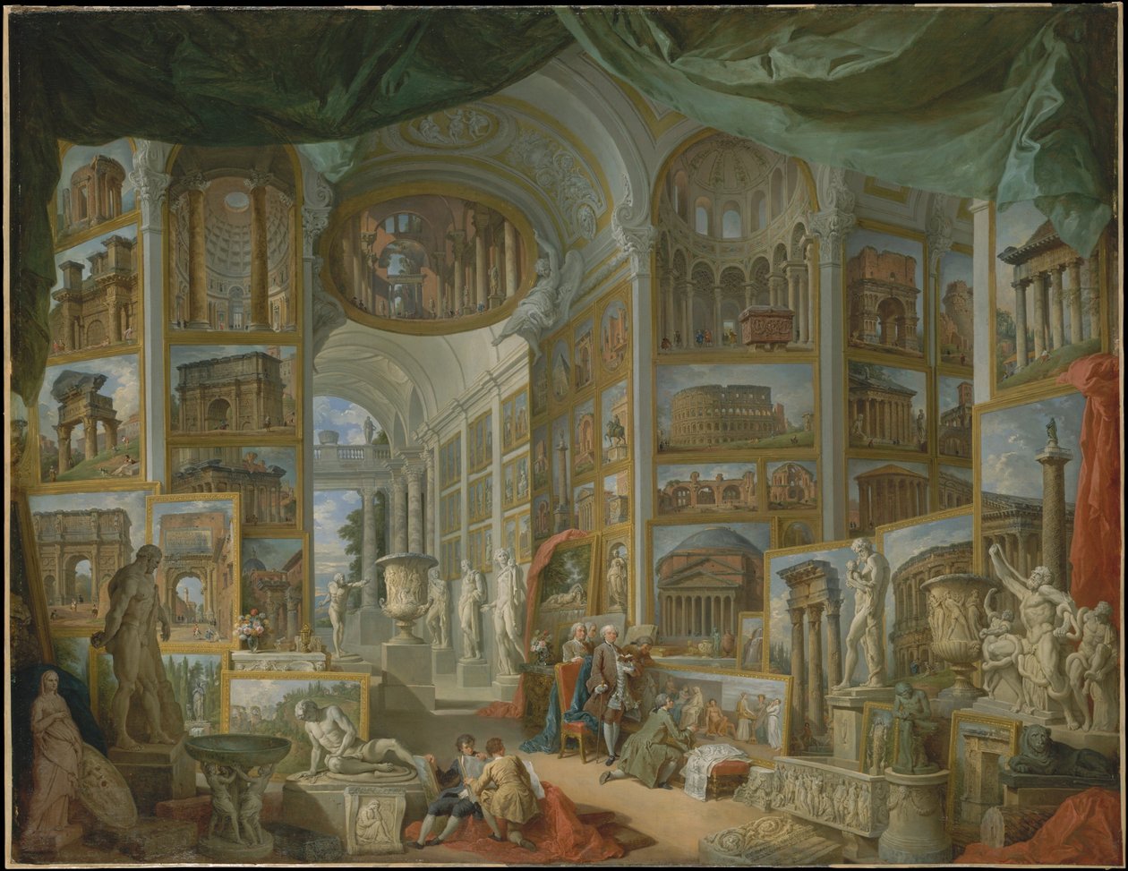 Antiikin Rooma tekijältä Giovanni Paolo Pannini