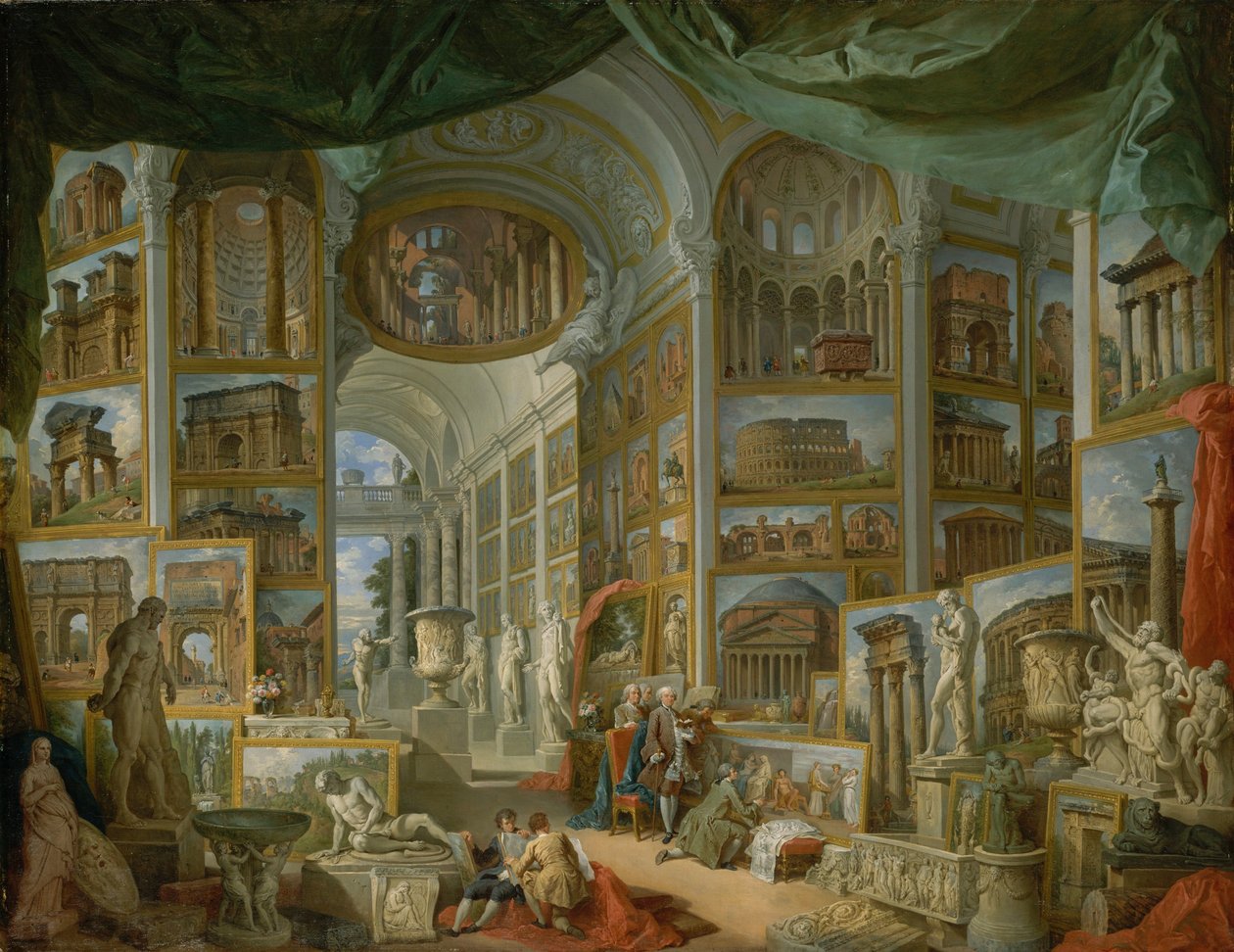 Antiikin Rooma tekijältä Giovanni Paolo Pannini