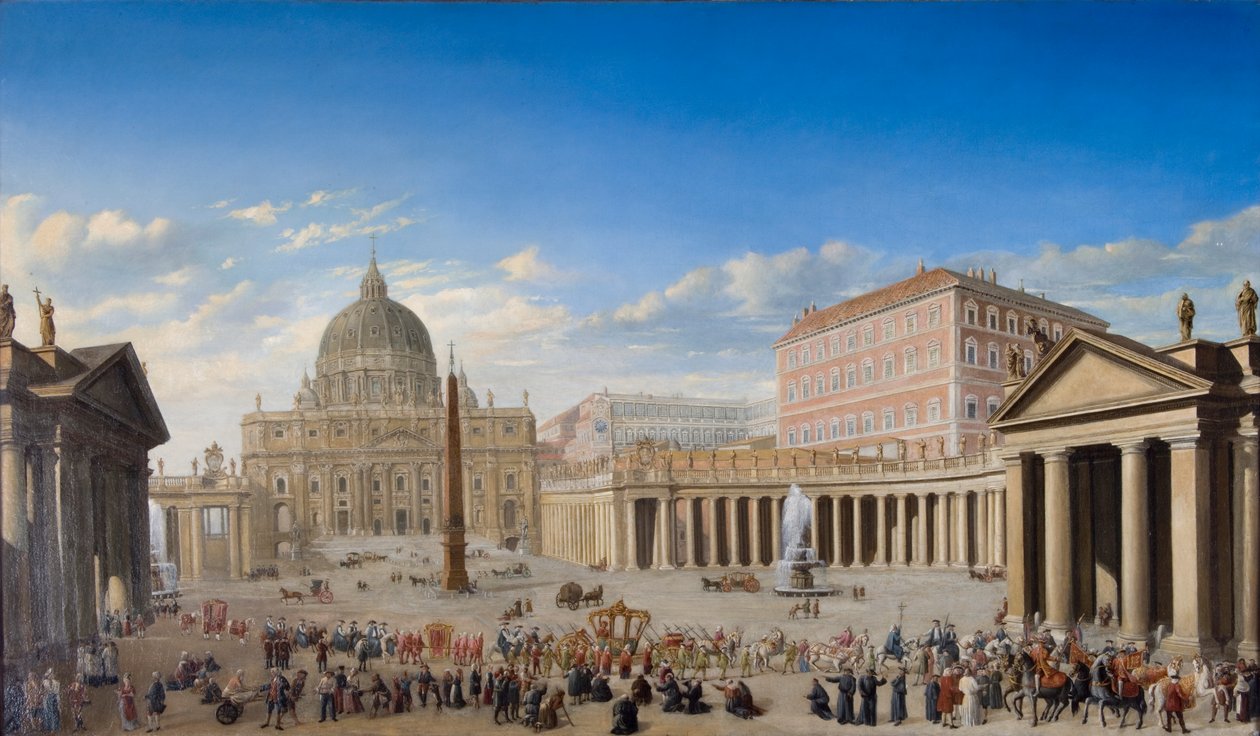 Pyhä Pietari, Rooma tekijältä Giovanni Paolo Pannini
