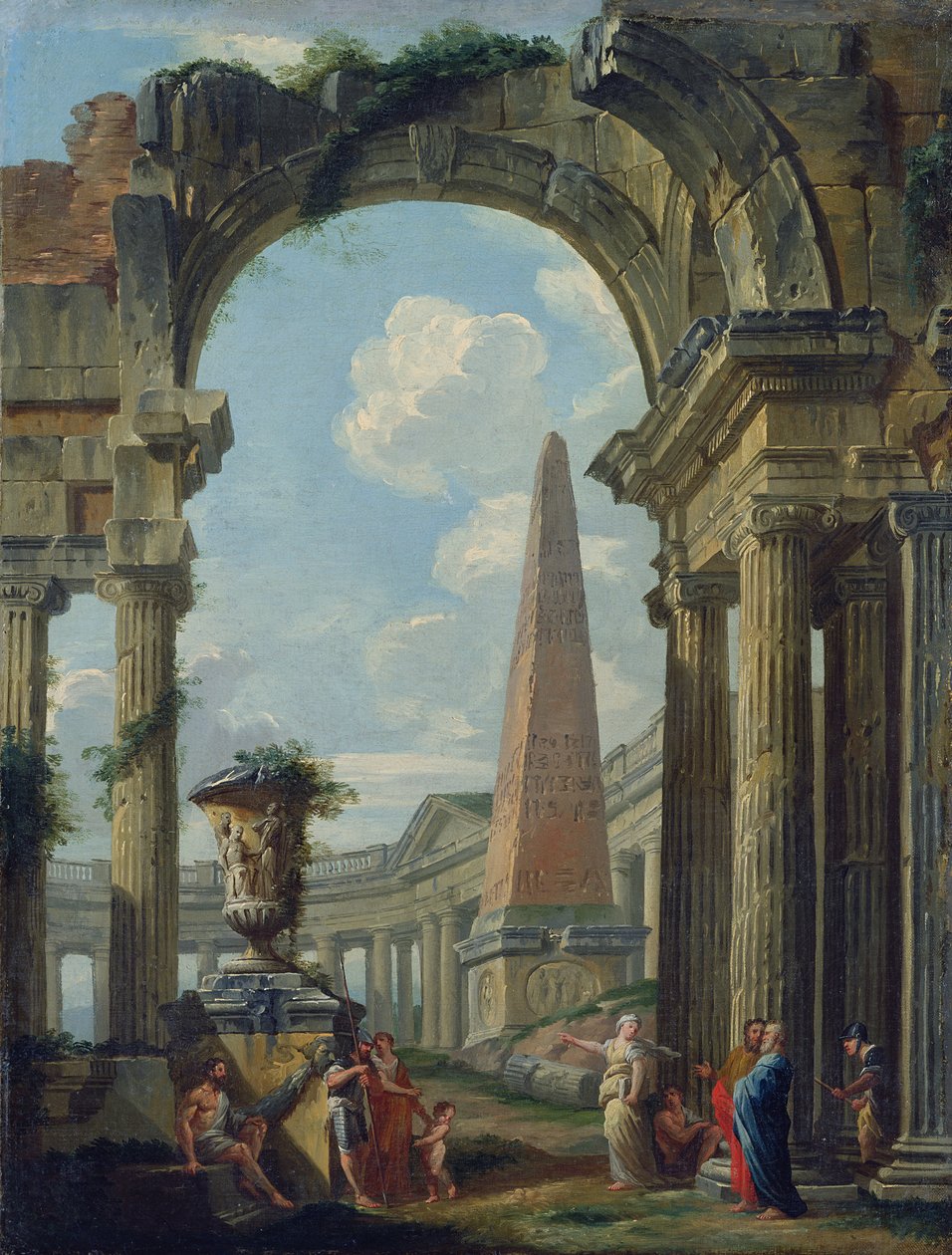 Rauniot tekijältä Giovanni Paolo Pannini