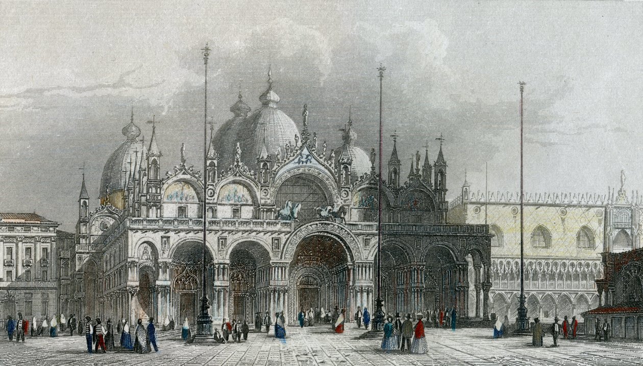 Basilica di San Marco, Venetsia tekijältä Giovanni Pividor