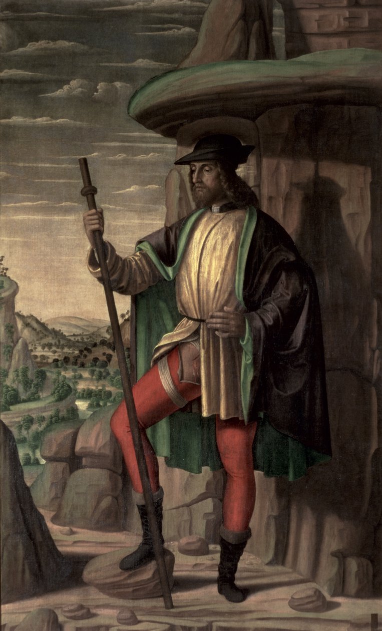 St. Roch tekijältä Giovanni Santi or Sanzio