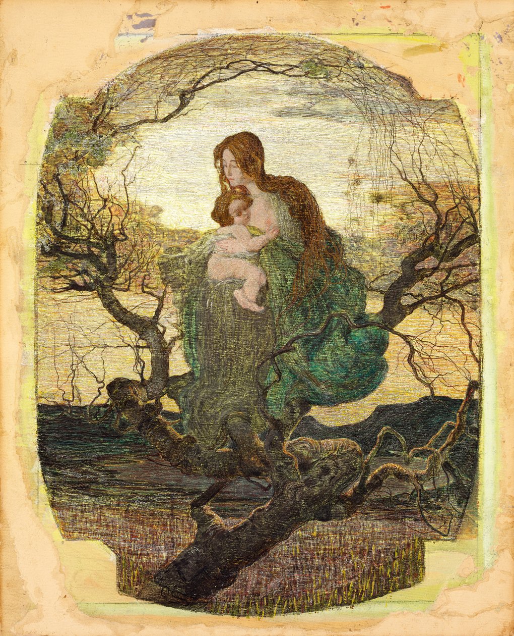 Elämän enkeli tekijältä Giovanni Segantini
