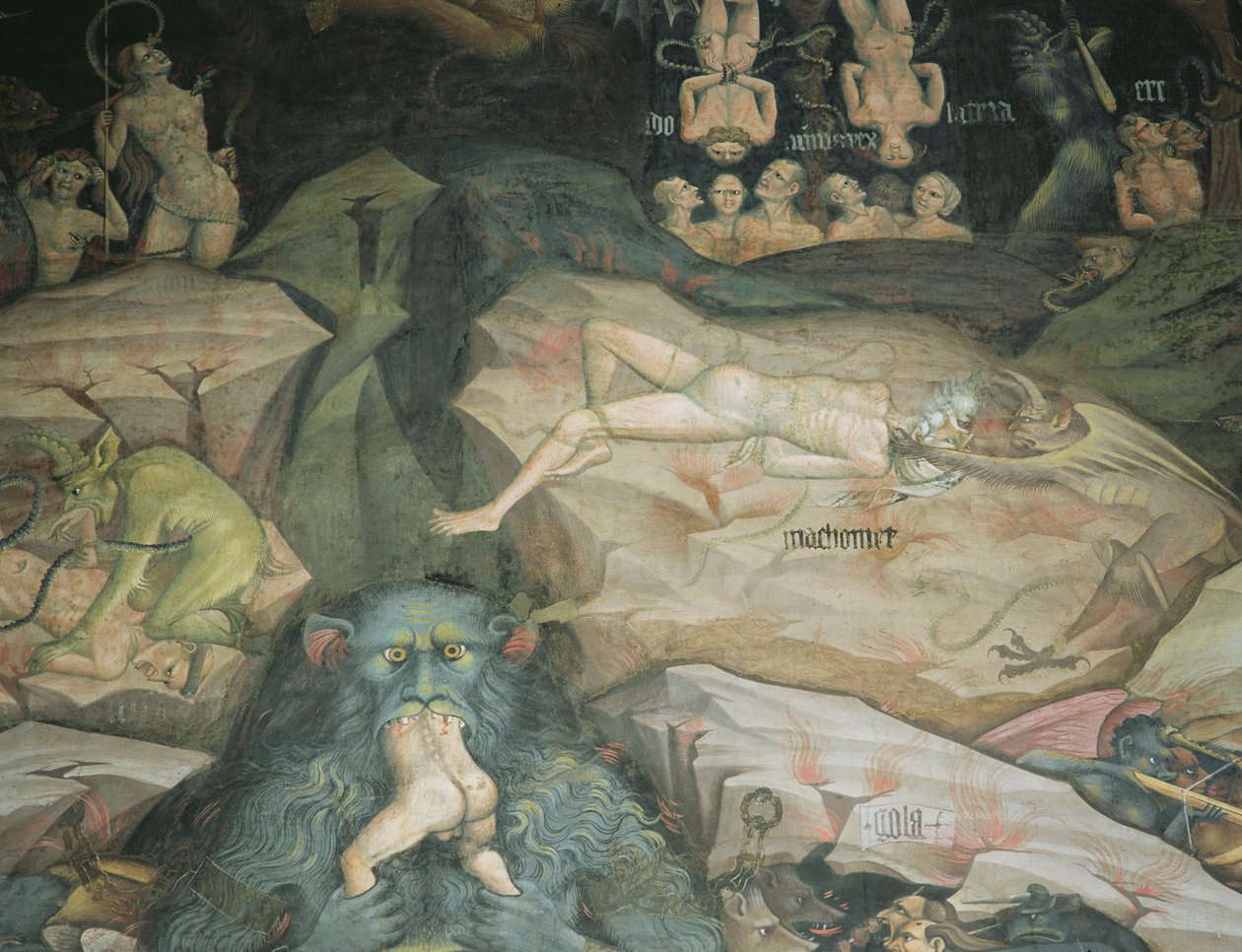 Kohtauksia "Infernosta" tekijältä Giovanni da Modena