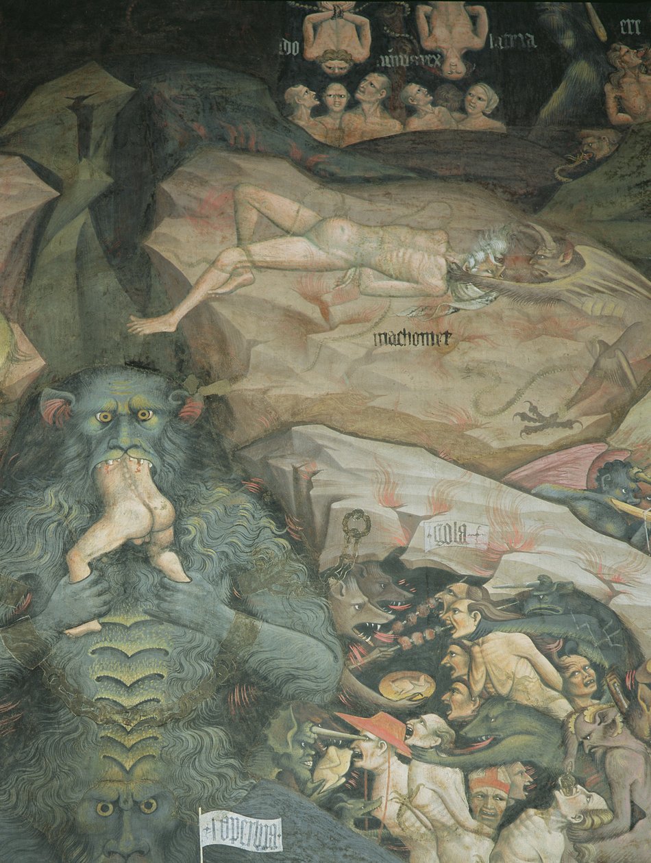 Kohtauksia "Infernosta" tekijältä Giovanni da Modena