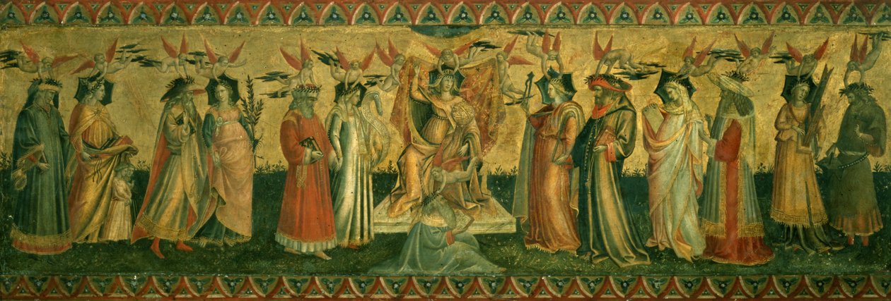 Seitsemän vapaata taidetta, n. 1435 tekijältä Giovanni dal Ponte