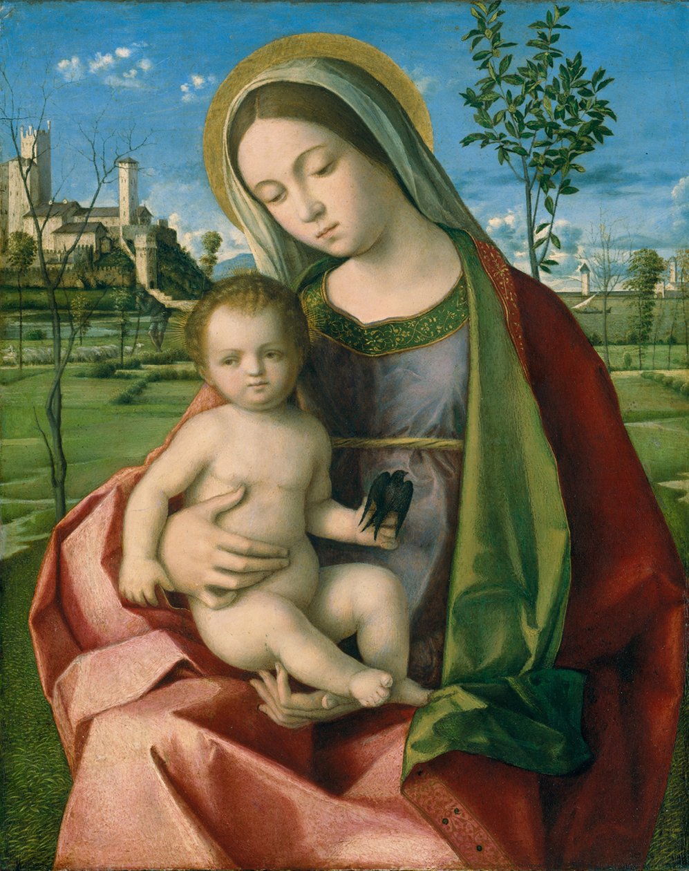Madonna ja lapsi, noin 1510 tekijältä Giovanni Bellini