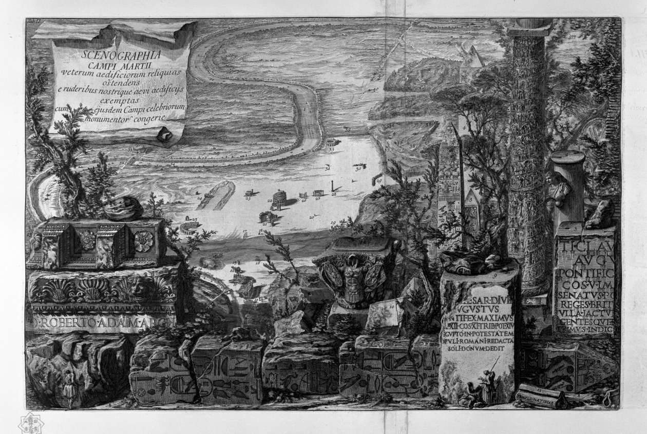 Unbekanntes Bild tekijältä Giovanni Battista Piranesi