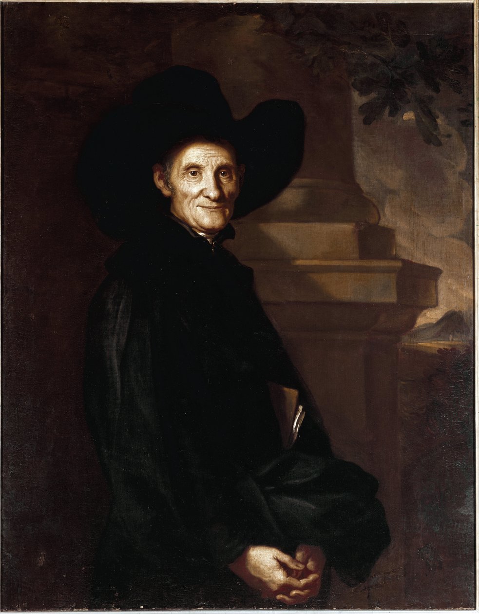 Muotokuva Arlotto Mainardista (1396-1484), nimeltään il Piovano tai Pievano Arlotto - maalaus tekijältä Giovanni  Mannozzi