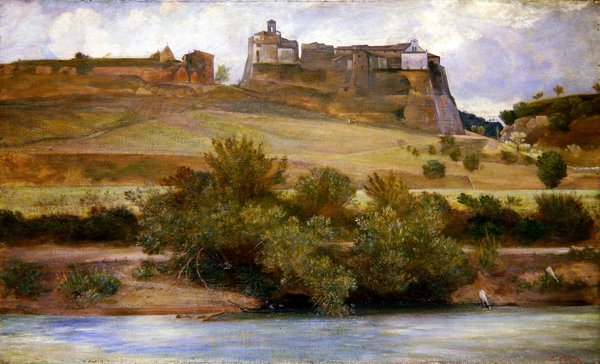 Foglia Sabina (öljy paneelissa) tekijältä Giovanni Costa