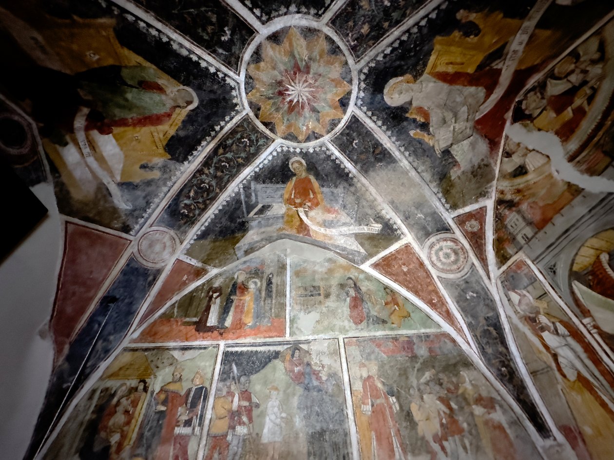 Annonciade-kappelin freskot, Tende noin 1470 (fresko). tekijältä Giovanni (attr. to) Baleison