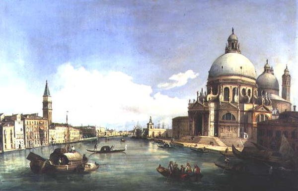 Santa Maria della Salute, Venetsia tekijältä Giovanni (attr.to) Grubacs