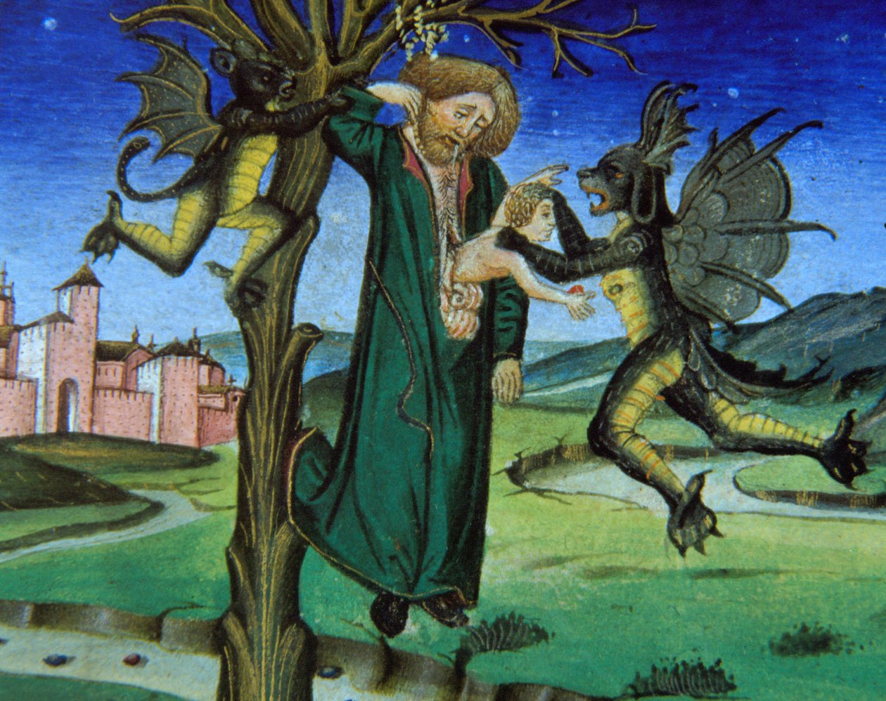 Hirtetty Juudas, Raamattu Uusi testamentti tekijältä Giovanni Ambrogio de Predis