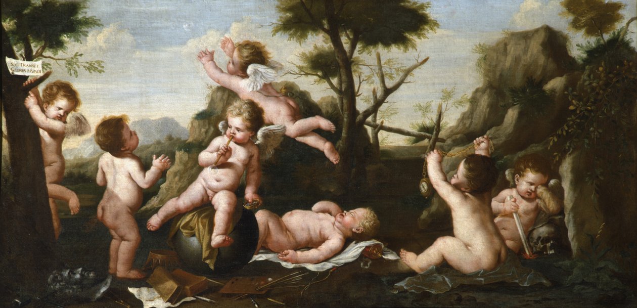 Turhamaisuuden allegoria tekijältä Giovanni Andrea Podesta
