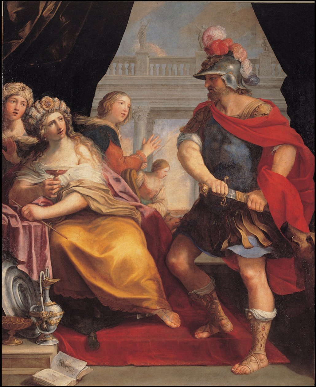 Ulysses ja Circe, n. 1650-1660 tekijältä Giovanni Andrea Sirani
