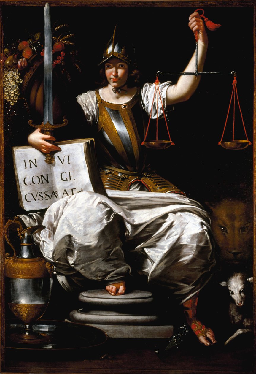 Giovanni Andrea de Ferrarin maalaus (noin 1598-1669) 1600-luvun Genes, Galleria di Palazzo Bianco tekijältä Giovanni Andrea di Ferrari