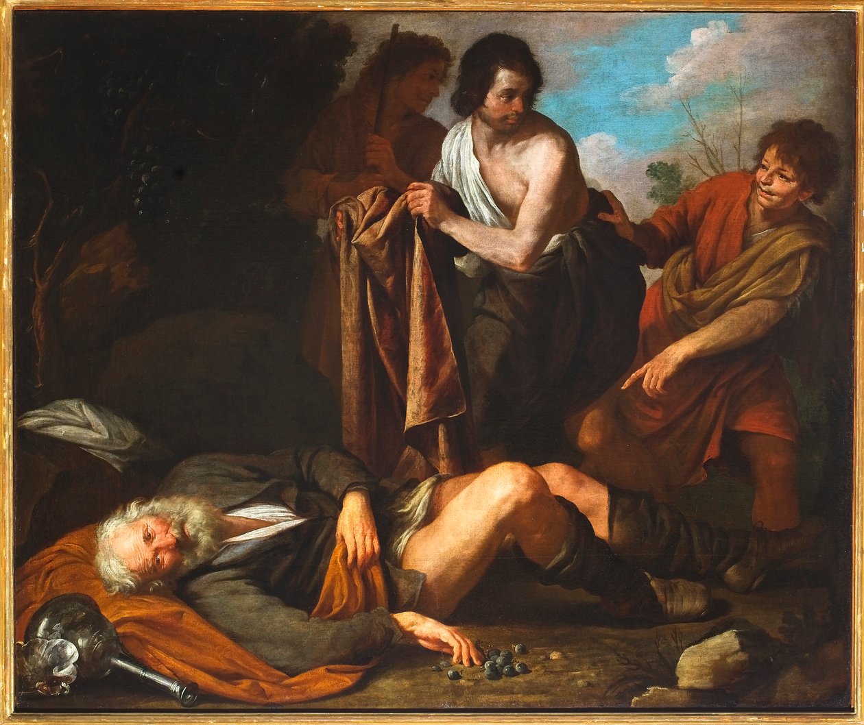 Nooan humalassa, 1630-35 tekijältä Giovanni Andrea di Ferrari