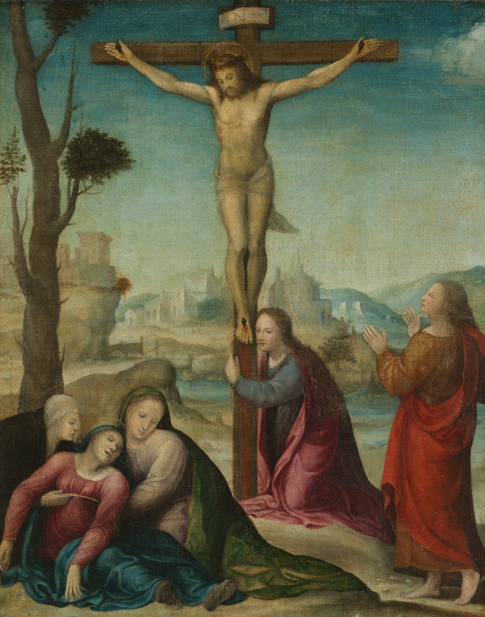 Ristiinnaulitseminen tekijältä Giovanni Antonio Bazzi Sodoma