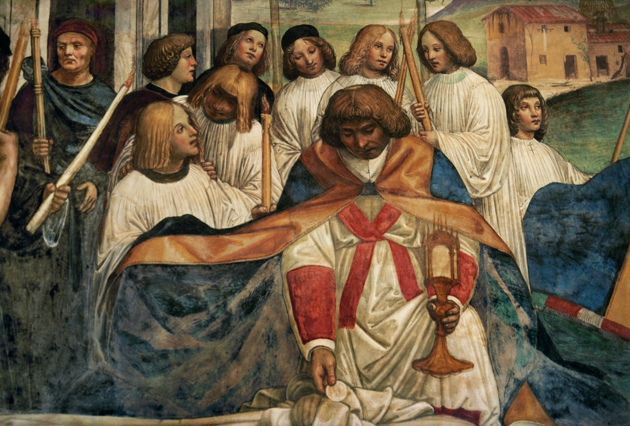 Pyhän Benedictus da Nurcian elämä tekijältä Giovanni Antonio Bazzi Sodoma