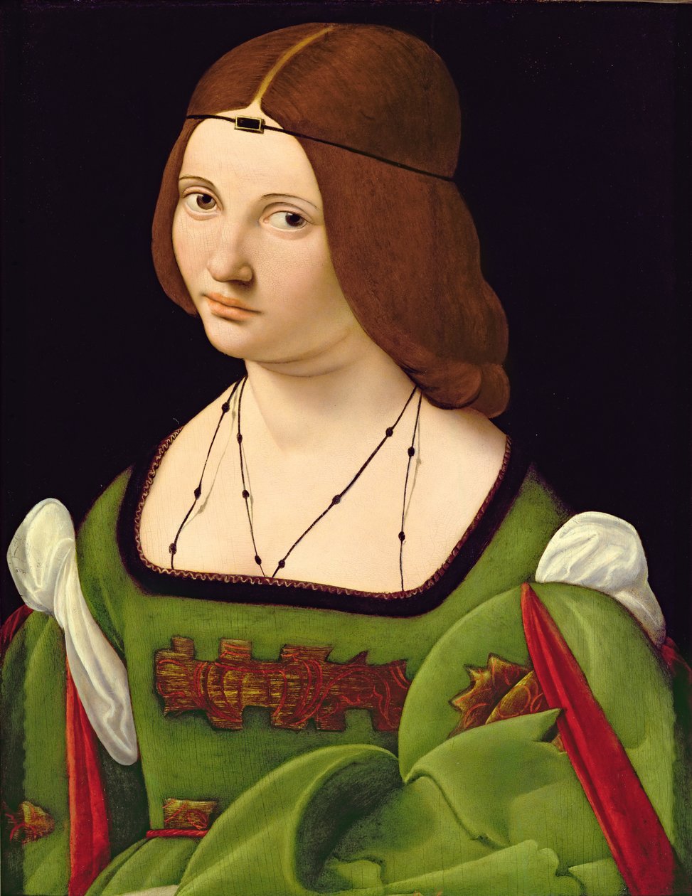 Huonekalut ja erilaiset esineet 1100- ja 1300-luvuilta tekijältä Giovanni Antonio Boltraffio