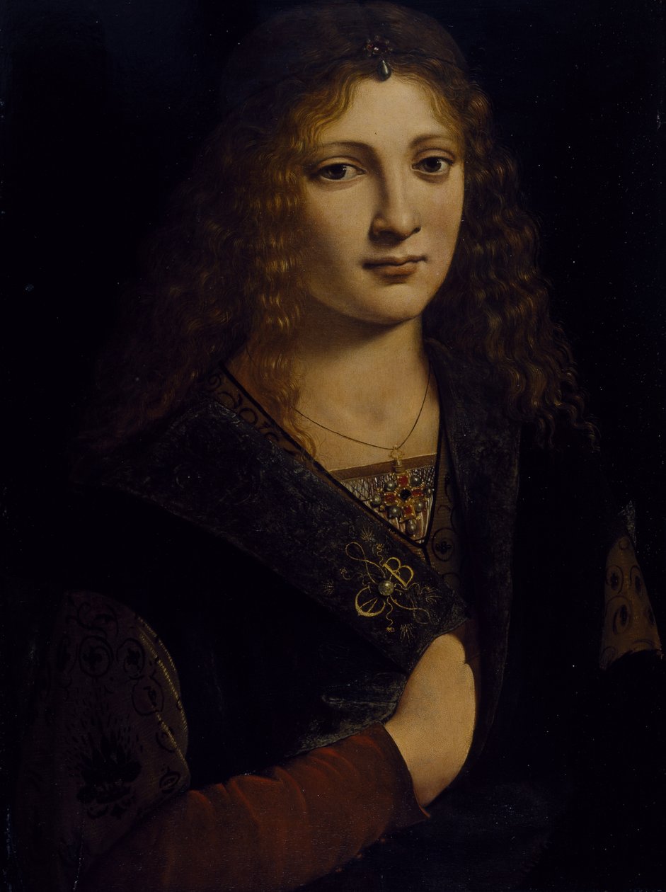 Nuoren miehen muotokuva, mahdollisesti Girolamo Casio, n. 1500 (öljy puulevylle) tekijältä Giovanni Antonio Boltraffio