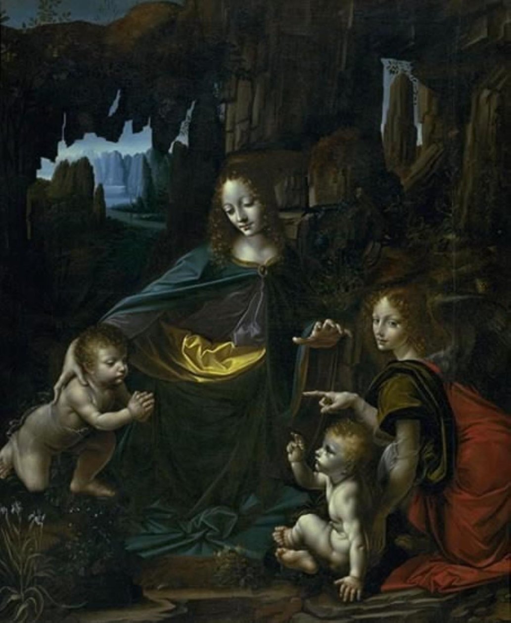 Kivien neitsyt tekijältä Giovanni Antonio Boltraffio