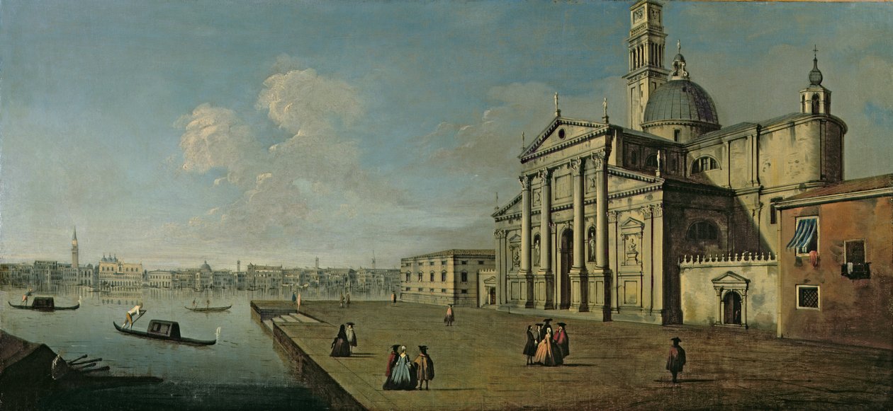 San Giorgio Maggiore, Venetsia tekijältä Giovanni Antonio Canal