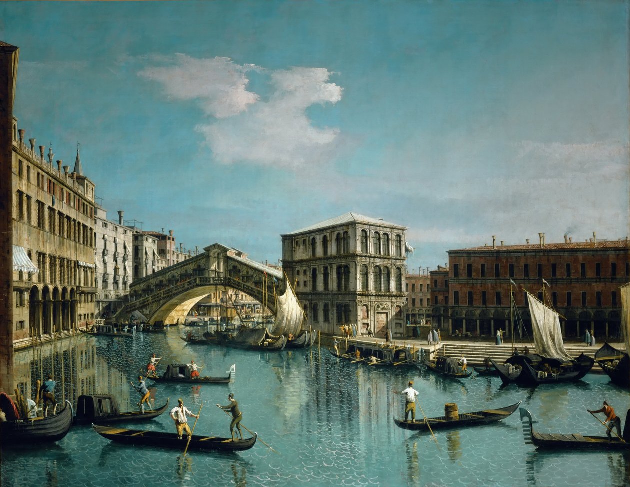 Rialton silta tekijältä Giovanni Antonio Canal