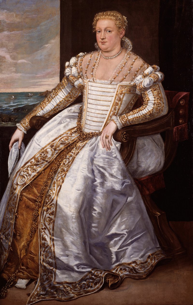 Naisen muotokuva, 156570. tekijältä Giovanni Antonio Fasolo