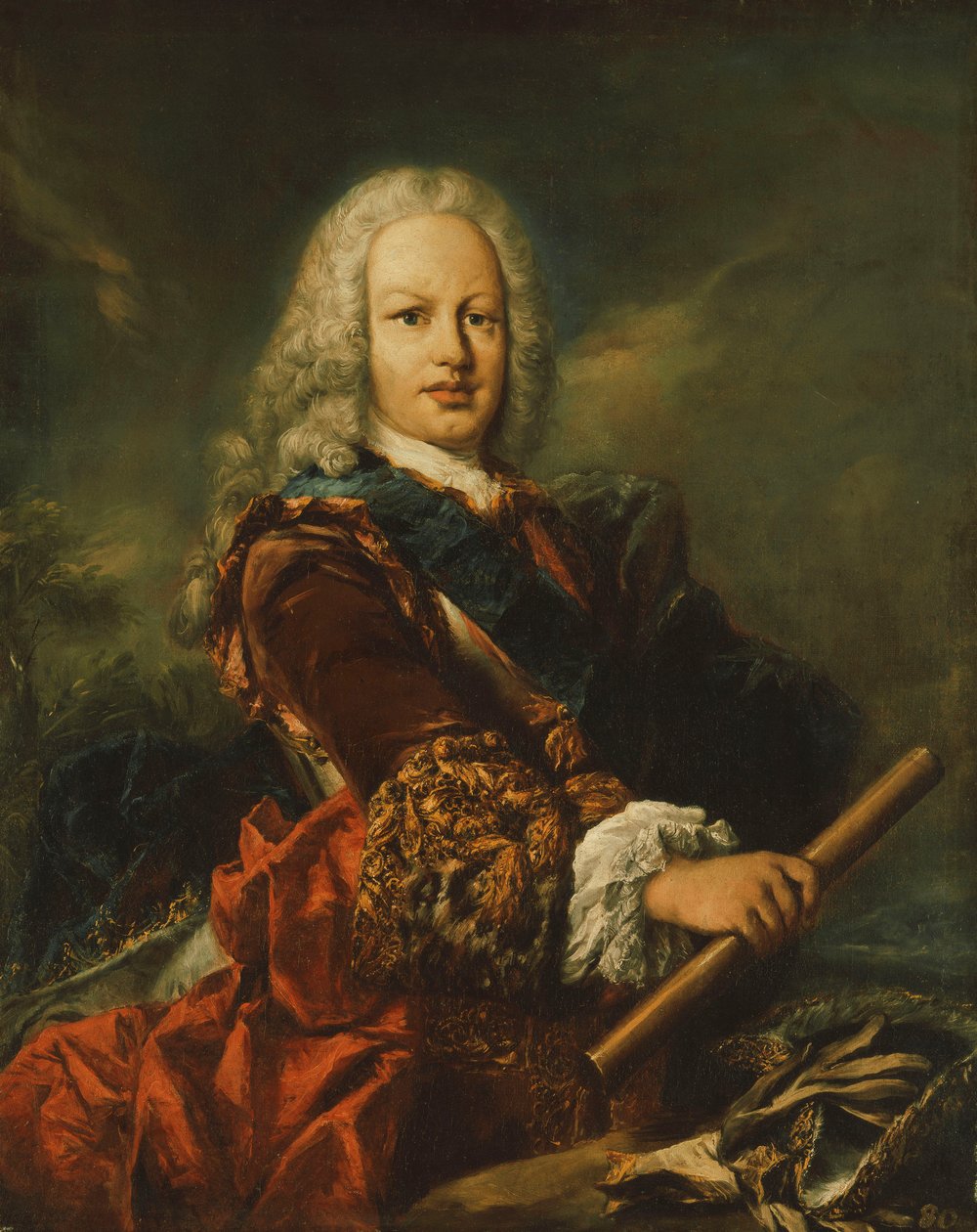 Espanjan kuninkaan Ferdinand VI:n muotokuva tekijältä Giovanni Antonio Guardi