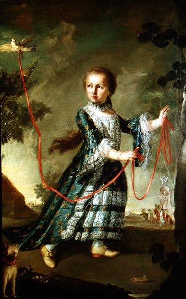 Tytön muotokuva tekijältä Giovanni Antonio Guardi