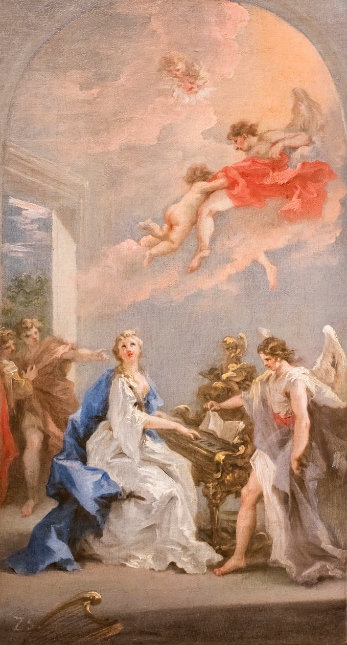 Sainte Cécile tekijältä Giovanni Antonio Pellegrini