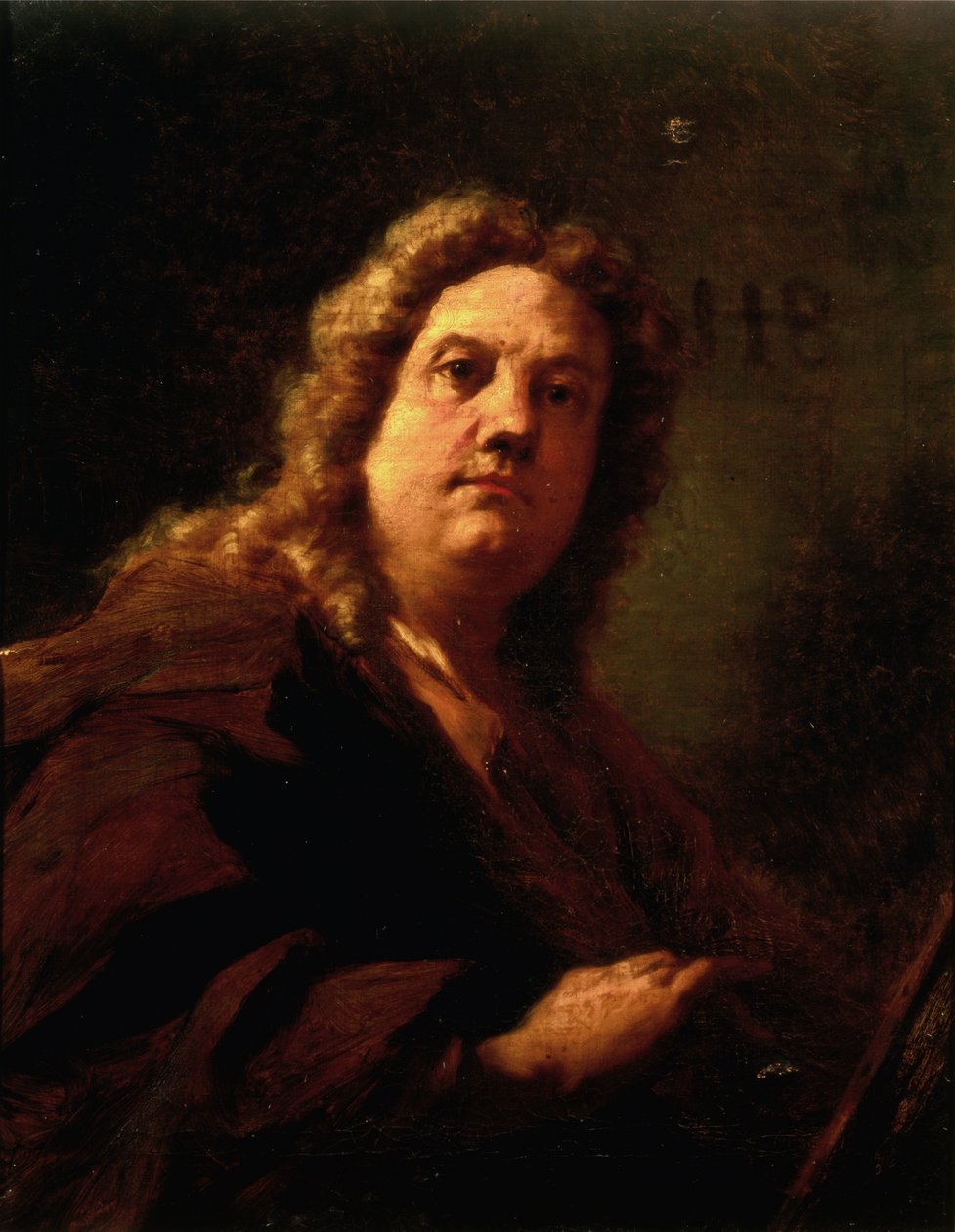 Omakuva tekijältä Giovanni Antonio Pellegrini