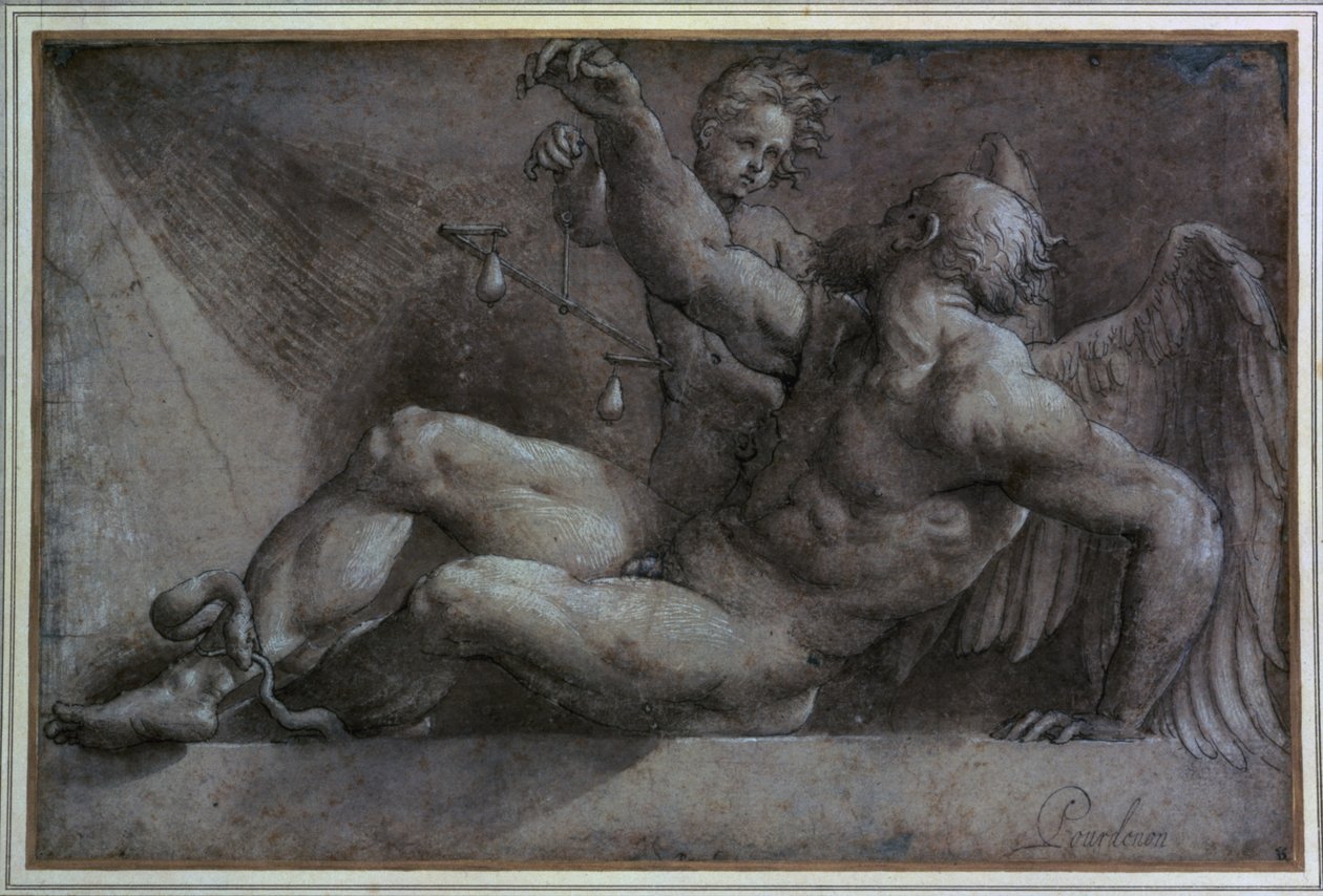 Ajan allegoria tekijältä Giovanni Antonio Pordenone