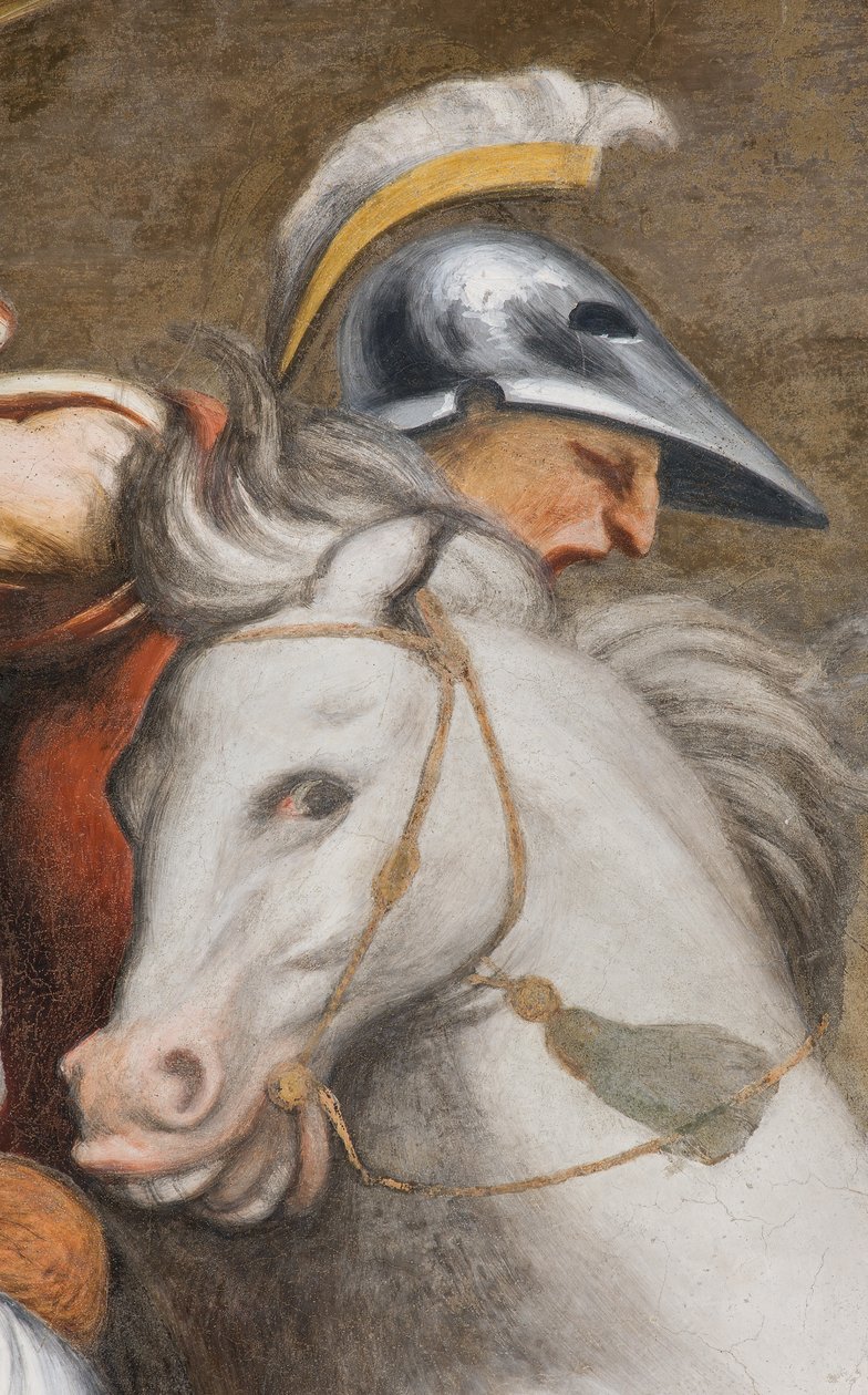 Keski-Aave, kolmas jänneväli etelään, kiipeä Golgatalle, Il Pordenone tekijältä Giovanni Antonio Pordenone