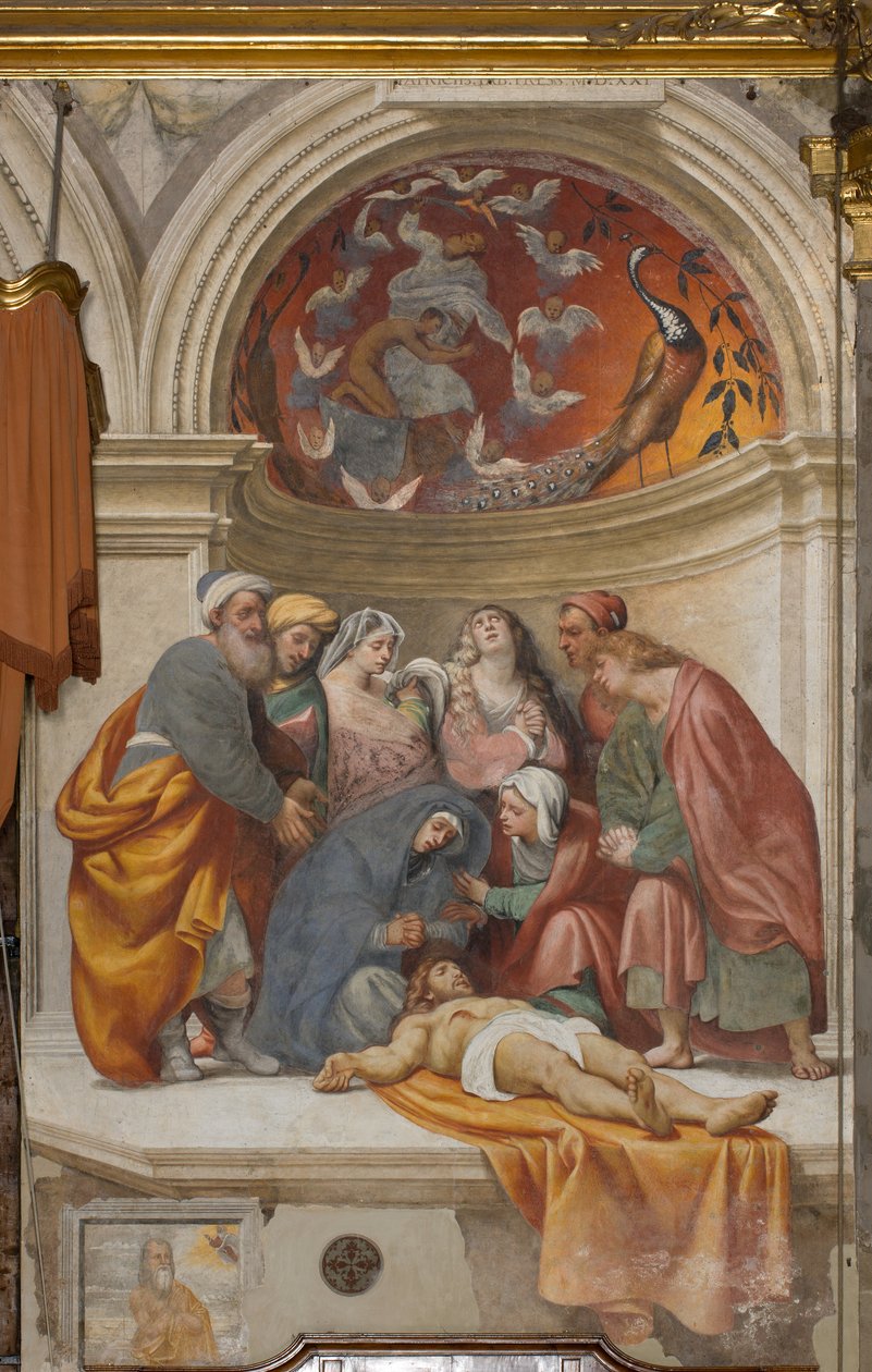 Counterfaccata, IL Pordenone, Deposition 1522 tekijältä Giovanni Antonio Pordenone