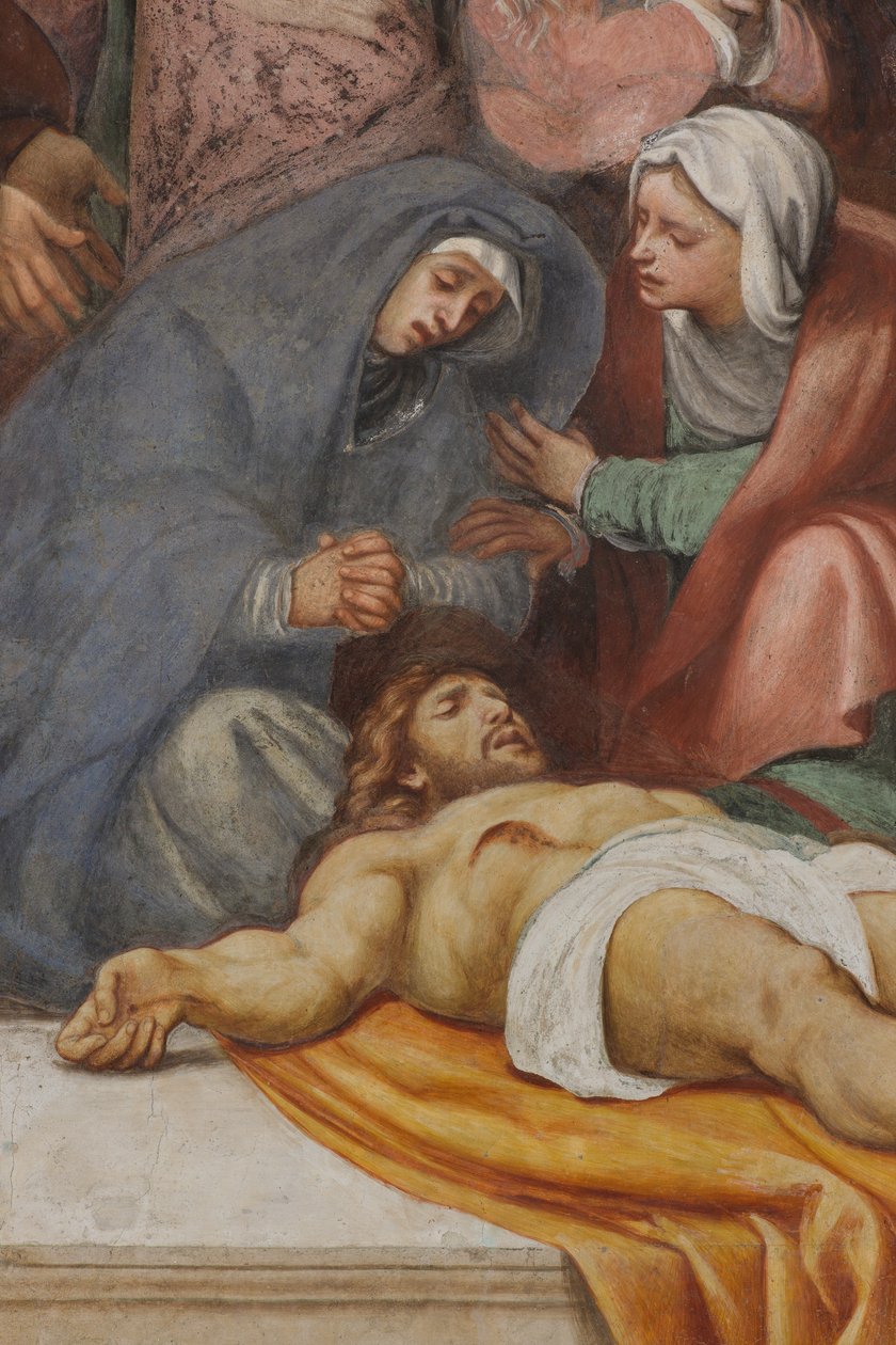 Counterfaccata, IL Pordenone, kerros 1522, yksityiskohta tekijältä Giovanni Antonio Pordenone