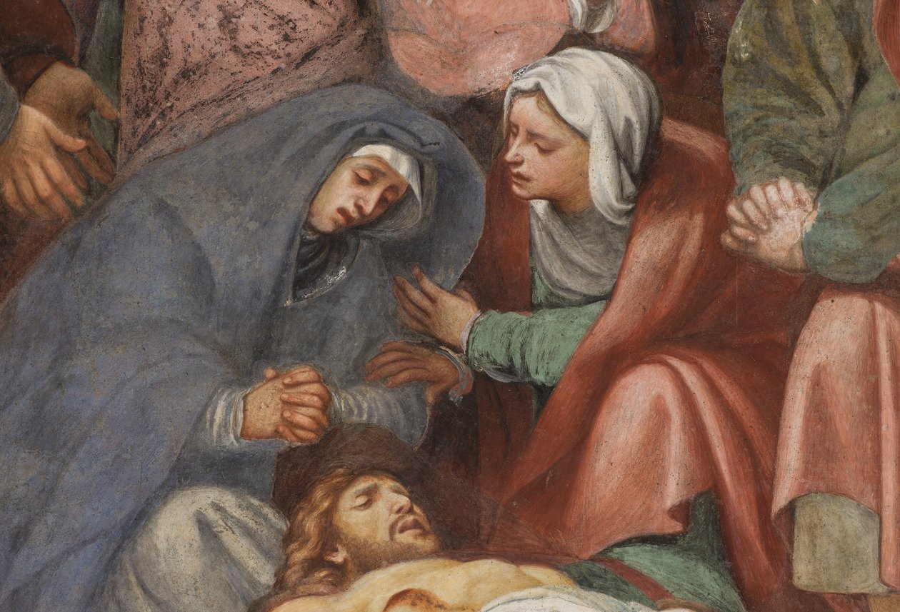 Counterfaccata, IL Pordenone, kerros 1522, yksityiskohta tekijältä Giovanni Antonio Pordenone