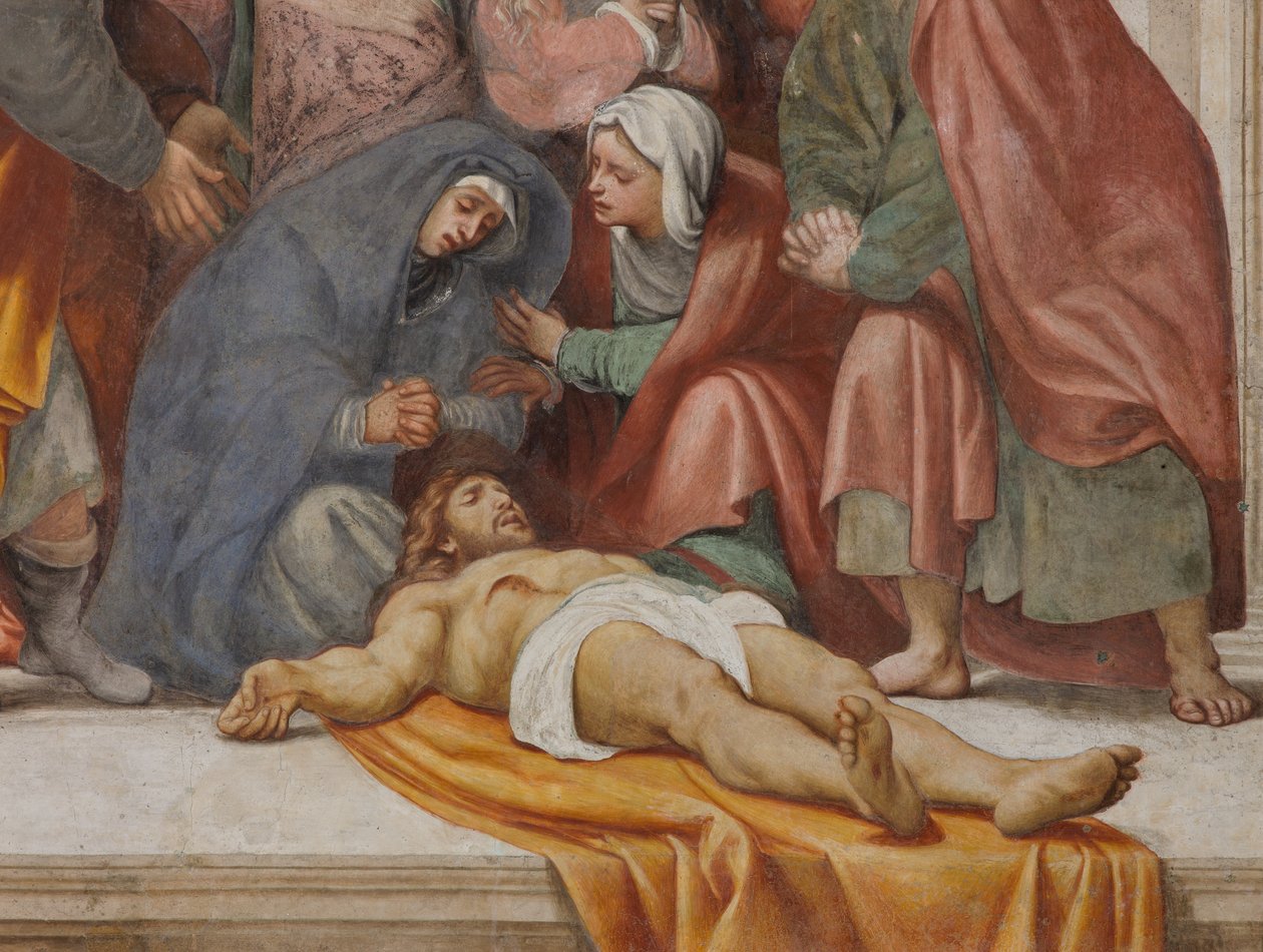 Counterfaccata, IL Pordenone, kerros 1522, yksityiskohta tekijältä Giovanni Antonio Pordenone